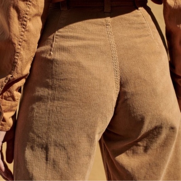 Jesse Kamm Camel Corduroy Sailor Pant (archived) - Size 4 - Picture 4 of 8